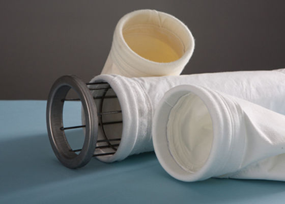 7 Microns 3D Porous 250mm PP Felt Dust Collector Bags