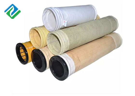 Anti Alkali 10mg/Nm3 Alloys Furnace 25 Micron Nomex Filter Bag