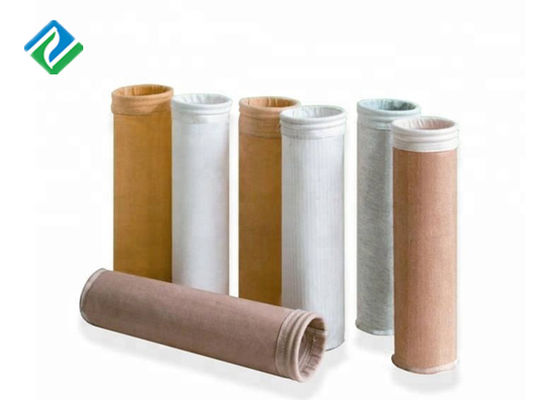 ISO9001 450gsm 1.6mm 75 Micron Polyester Filter Bags