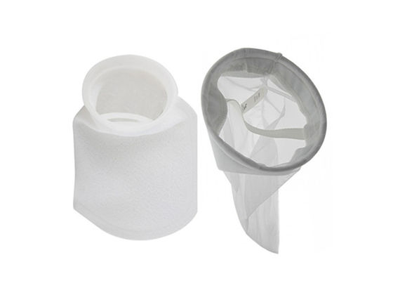 Nylon 200 Micron 550g/M2 7''X16'' Baghouse Filter Bags