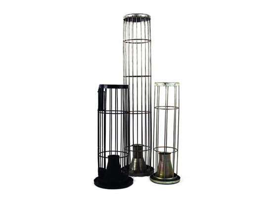 2000mm ISO9001 Silicone Coated Stainless Steel Filter Cage