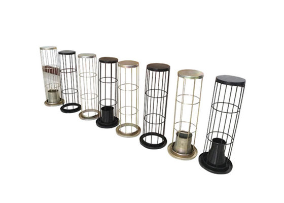 24 Vertical Wires 5mm 200mm Baghouse Filter Cages