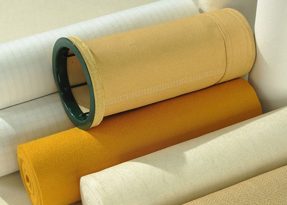 Polyester Needle Punched Dust Filter Bag Calendering Treatment
