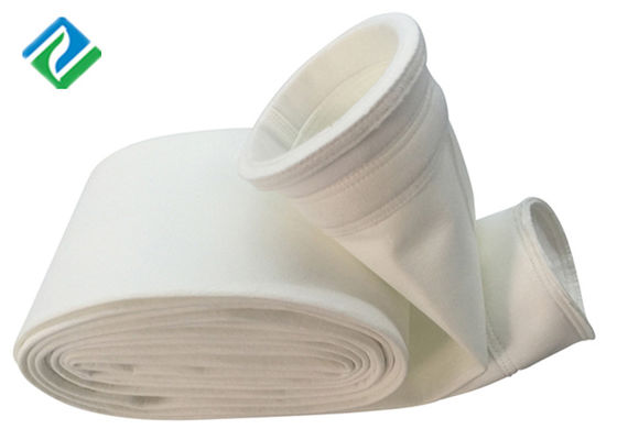 Nonwoven Needle Felt PPS / Nomex Dust Filter Bags 500GSM Acid Resistant