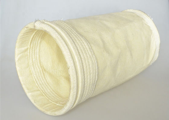 5mg/Nm3 Dust Collector Aramid Nomex Filter Bag Fire Retardant