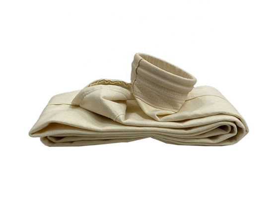 5mg/Nm3 Industrial PPS Aramid Filter Bags PTFE Polyester Nomex Nonwoven