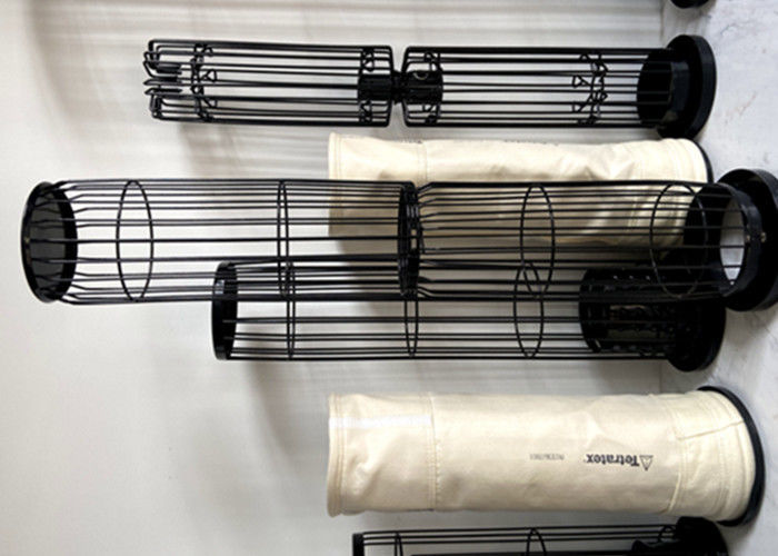 Strong Welding Oval Type Filter Bag Cage Galvanized Steel